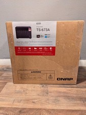 QNAP TS-673A-8G 6 Bay NAS Ryzen QuadCore 2x2.5GbE PCIe 3.0 NVMe +Wrty 8/18/29 picture