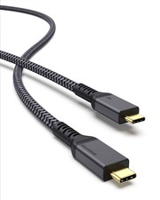 10 FT Thunderbolt 4 Cable 40Gbps 240W Charging 8K/5K Display For MacBook SSD picture
