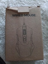 PICTEK T7 B-NEW Wired Gaming Mouse Black RGB Chroma Backlit Programmable Buttons picture