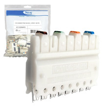 110 Connecting Block, 4-Pair IDC Cross Connect, 100-Pack picture