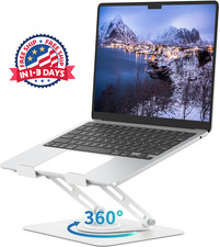 Soporte ajustable para computadora portátil Para portátiles de 10 a 15,6” NEW US picture