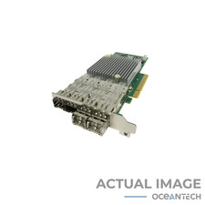 ADVANTECH PCIE-2230NP Quad Port 10GB SFP+ PCIE Network Adapter Card W/ 2x SFPS picture