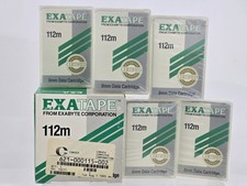 5 Lot - EXABYTE Exatape 112m 8mm Data Cartridge Sealed New in The Box picture