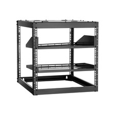 10U Steel Open Frame Network Rack 23in Depth 500lb Capacity picture