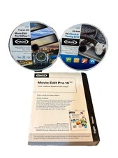 MAGIX Movie Edit Pro 16 Plus HD PC Software DVD CD Manual Windows Retro 2010 HTF picture