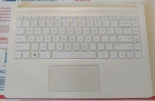 Genuine HP Laptop Palmrest + Keyboard 14-DQ0052DX (White) picture