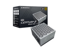 MONTECH Century II - 650W High-End ATX Gaming Power Supply - 80 Plus Gold Effici picture
