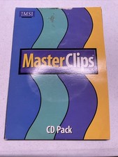 1997 - IMSI Master Clips CD Set Of 10 - Vintage Computer picture