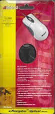 Vintage Inland U-Navigate #7236 PS/2 Interface Programmable Wired Optical Mouse picture