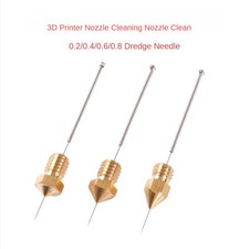 Nozzle Cleaning Steel Needle Stainless Steel Through Needle 3d Printer Mk8 E3D picture