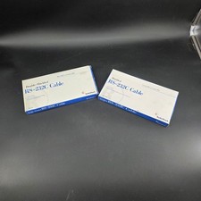 2x RadioShack Double-Shielded RS-232C Cable Male DB25 to Female DB9 6ft NEW picture