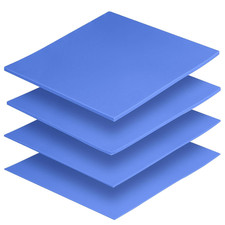 4 Pack Thermal Pad, 100 X 100 Mm X [0.5 Mm + 1 Mm + 1.5 Mm + 2 Mm] Silicone picture