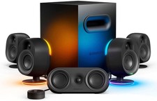 SteelSeries Arena 9 Illuminated 5.1 Desktop Gaming Speakers 5.1 USB Surround NIB picture