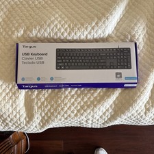 BRAND NEW Targus Wired USB Keyboard Full Size Black picture