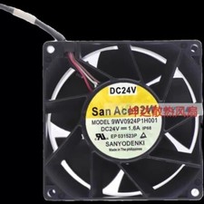 SANYO 9WV0924P1H001 DC24V 1.6A 92mm IP68 Axial Cooling Fan picture