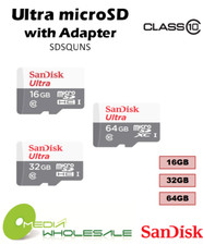 SanDisk 16GB 32GB 64GB Micro SD HC Memory Card Class 10 TF Flash SDHC w/ Adapter picture