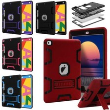 Military Shockproof Heavy Duty Rubber Hybrid Stand Case For iPad 10.2 2019 7th picture