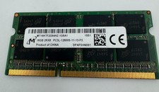 Micron 16GB DDR3L-1600 PC3L-12800S 2Rx8 SODIMM MT16KTF2G64HZ-1G6A1 Lenovo picture