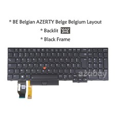 Belgian Keyboard for Lenovo Thinkpad T15 Gen 1 /Gen 2, P15s Gen 1/ Gen 2 Backlit picture