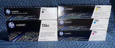 New Genuine HP 126A Toner Full Set Imaging Drum CE314A BCYM CE310AD CE311-CE313A picture