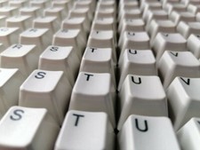 New ORIGINAL IBM Model M KeyCaps Genuine, ENGLISH & SPANISH picture
