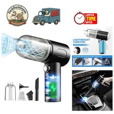 Lightweight 12000PA Handheld Vacuum with HEPA Filter - Multi-Use Cleaning Tool picture