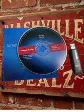Linksys AE2500 Dual-Band Wireless-N USB Adapter - With Setup Software CD picture