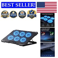 Versatile Laptop Cooler with 6 Fans & Height Adjust for Optimal Performance picture