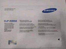 NEW Samsung CLP-K600A Black Toner Cartridge  picture