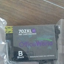 OfficeWorld 702XL High Yield Black Inkjet Ink Cartridge picture