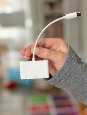 3-in-1 USB-C Adapter Hub – USB-A, Headphone Jack & USB-C Ports picture