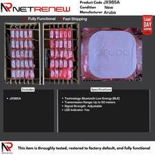JX985A  Aruba LS-BT20-50 BLE 50-Pack of Battery Powered Beacons picture