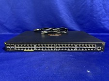 HP Aruba 2930F JL256A 48G POE+ 4SFP Ethernet Switch With Power Cord - Powers On picture