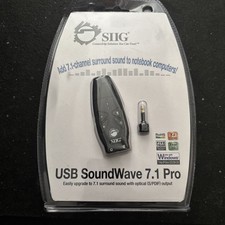 SIIG ALP1530X USB SoundWave 7.1 Pro Upgrade to 7.1 With Optical S/PDIF Output picture