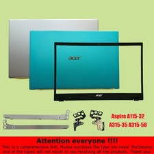 New For Acer Aspire A115-32 A315-35 A315-58 Back Cover / Bezel / Hinges Green  picture