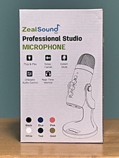 ZealSound K66 USB Condenser Microphone Studio Podcast Gaming Mic NEW picture