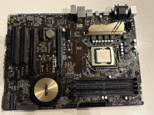 Asus H170-Pro ATX Motherboard and CPU  i7-6700  No Memory or I/O Plate picture