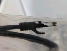 40 New Quiktron 5' foot Black Snagless Cat 5e Patch Cable (570-135-005) Cord picture