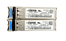 (Lot of 2) Genuine Ciena NTTP03CF OC-48 IR-1 SFP Transceiver 1310nm 2km SMF picture