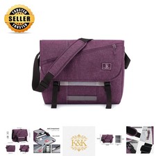 Elegant 15.6 Inch Laptop Crossbody Bag - Durable Messenger Bag for All Occasions picture