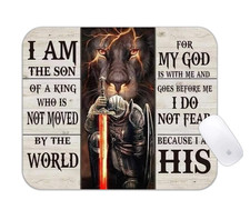 Son of God Lion Spiritual Desk Mat Inspirational Christian Gaming Pad picture