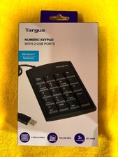 TARGUS Numeric Keypad with 2 USB ports PAUK10U/PAKP004B | NEW picture