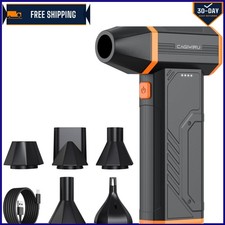 High-Power Electric Air Duster - Lightweight with Multiple Nozzle Attachments picture