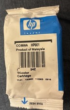 HP 901 Tri-color Ink Cartridge - Genuine - New in Sealed Package picture