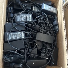 lot of 10 Genuine Dell 65W AC Adapter small 4.5mm for Chromebook Inspiron XPS picture