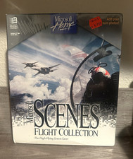 Microsoft Scenes Flight Collection PC Big Box 1994 - FACTORY SEALED NEW Floppy picture