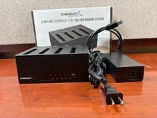 SABRENT 4-Bay USB 3.0 Docking Station for 2.5” & 3.5” SATA HDD & SSD DS-U3B4 picture