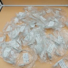 44 PCS LOT Cat 6 Patch , UTP GRAY RJ45 FLAT BC 0.2M picture
