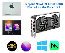Sapphire RX 6600 XT 8GB Mac Pro 4,1 5,1 Metal native Monterey picture