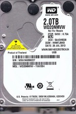 WD20NMVW-11AV3S4 dcm: HHMTJBKB s/n: WXA1A6 JUL 2013 2TB USB 3. WESTERN DIGITAL picture